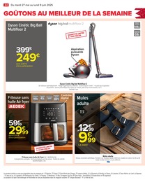 Prix et réduction Dyson dans le prospectus Carrefour en cours Offre Dyson dans le catalogue Carrefour du moment à la page 66