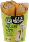 Wraps au poulet - Select & Go en promo chez Lidl Wraps au poulet - Select & Go dans le catalogue Lidl