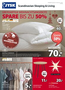 JYSK (Dänisches Bettenlager) Prospekt Angebote der Woche entdecken!