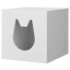 Katzenhaus weiß im Angebot bei IKEA in Stendal Katzenhaus weiß Angebote von KALLAX bei IKEA Stendal für 30,00 €