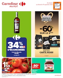 Catalogue Supermarchés de Carrefour Market à Porto-Vecchio Prospectus Carrefour Market à Porto-Vecchio, "Carrefour market", 14 pages, 02/09/2025 - 14/09/2025