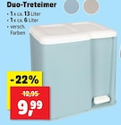 Aktuelles Duo-Treteimer Angebot bei Thomas Philipps in Neuss ab 9,99 €