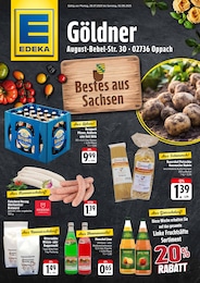 Supermarkt Prospekt von EDEKA Bautzen EDEKA Prospekt: "Bestes aus Sachsen", 2 Seiten, 28.07.2025 - 02.08.2025