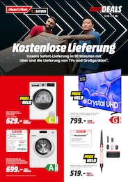 MediaMarkt Saturn Prospekt für Gießen: "Kostenlose Lieferung", 12 Seiten, 01.10.2025 - 13.10.2025