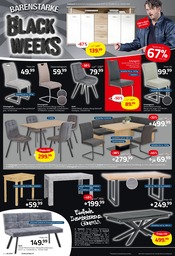 Eckbank im ROLLER Prospekt in Buchholz Aktueller ROLLER Prospekt mit Eckbank, "BÄRENSTARKE BLACK WEEKS", Seite 8