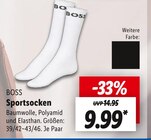 Sportsocken von BOSS im aktuellen Lidl Prospekt für 9,99 €