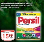 Waschmittel Pulver im Angebot bei GLOBUS in Zwickau Waschmittel Pulver Angebote von Persil bei GLOBUS Zwickau für 15,99 €