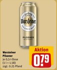 Pilsener im Angebot bei REWE in Hemer Pilsener Angebote von Warsteiner bei REWE Hemer für 0,79 €