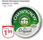 Camembert Original im Angebot bei GLOBUS in Koblenz Camembert Original Angebote von Käserei Champignon bei GLOBUS Koblenz für 1,99 €