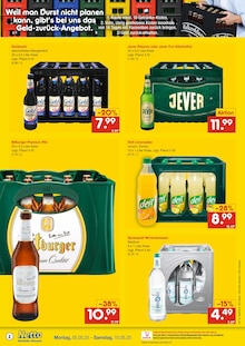Tafelwasser Angebot im Netto Marken-Discount Prospekt, gültig von 05.05.2025 bis 10.05.2025 Tafelwasser Angebot im aktuellen Netto Marken-Discount Prospekt auf Seite 4