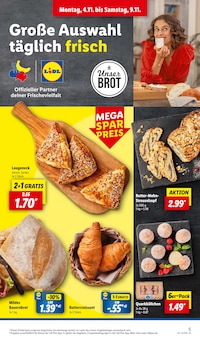 Brötchen im Lidl Prospekt "LIDL LOHNT SICH" mit 62 Seiten (Osnabrück)