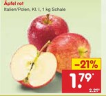 Aktuelle Äpfel Angebote bei Netto Marken-Discount in Koblenz Aktuelles Äpfel rot Angebot bei Netto Marken-Discount in Koblenz ab 1,79 €