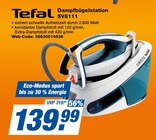 Dampfbügelstation SV8111 Angebote von Tefal bei expert Beckum für 139,99 €