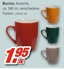 Becher Angebote bei Möbel AS Ludwigshafen für 1,95 €