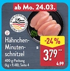 Hähnchen-Minuten-schnitzel von  im aktuellen ALDI Nord Prospekt für 3,79 €