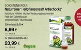 Naturreiner Heilpflanzensaft Artischocke von Schoenenberger im aktuellen VITALIA Reformhaus Prospekt für 8,99 €