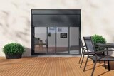 Brico Dépôt Essey-lès-Nancy - Promo Baie aluminium coulissante grise + volet roulant motorisé haut. 215 x larg. 240 cm Promo Baie aluminium coulissante grise + volet roulant motorisé haut. 215 x larg. 240 cm à 779,00 € dans le catalogue Brico Dépôt à Essey-lès-Nancy