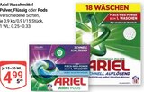 Waschmittel Pulver im Angebot bei GLOBUS in Amberg Waschmittel Pulver Angebote von Ariel bei GLOBUS Amberg für 4,99 €