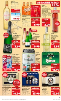 Krombacher im Kaufland Prospekt "Hier bin ich richtig" mit 67 Seiten (Krefeld)