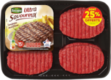 8 steaks hachés 15% M.G. Ultra Savoureux SOCOPA en promo chez Carrefour Clermont-Ferrand à 8,19 €