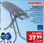 Bügeltisch "Classic M Black" Angebote von LEIFHEIT bei Marktkauf Bautzen für 37,99 €