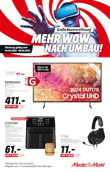 MediaMarkt Saturn Prospekt MEHR WOW NACH UMBAU! mit 12 Seiten