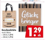 Mäc-Geiz - Geschenktüte Angebot im Prospekt Geschenktüte bei Mäc-Geiz im Prospekt für 1,29 €