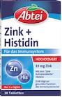 Zink + Histidin von Abtei für 4,99 € bei Rossmann im Angebot Zink + Histidin von Abtei im aktuellen Rossmann Prospekt