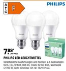 LED-LEUCHTMITTEL Angebote von PHILIPS bei OBI Erkelenz für 7,99 €