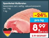 Aktuelles Spanferkel-Rollbraten Angebot bei Netto Marken-Discount in Chemnitz ab 8,99 €