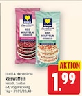 Reiswaffeln von EDEKA Herzstücke für 1,99 € bei E center im Angebot Reiswaffeln von EDEKA Herzstücke im aktuellen E center Prospekt