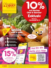 Der aktuelle Netto Marken-Discount Prospekt: 10% auf Obst & Gemüse