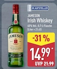 Aktuelles Irish Whiskey Angebot bei ALDI Nord in Wuppertal ab 14,99 €