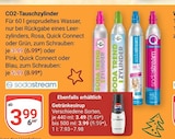 CO2-Tauschzylinder Rosa, Quick Connect oder Grün von Sodastream im aktuellen GLOBUS Prospekt