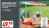 Sandkasten mit Dach Angebote von John bei Marktkauf Leverkusen für 49,99 €