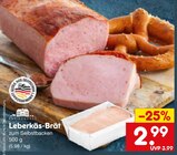 Leberkäs-Brät im Netto Marken-Discount Prospekt Leberkäs-Brät von Gut Ponholz im aktuellen Netto Marken-Discount Prospekt für 2,99 €