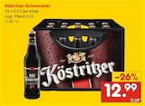 Netto Marken-Discount Wustermark - Schwarzbier Angebot im Prospekt Schwarzbier bei Netto Marken-Discount im Wustermark Prospekt für 12,99 €
