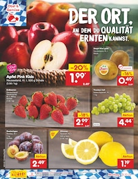 Netto Marken-Discount Erdbeeren im Prospekt 