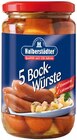 5 Bockwürste Angebote von Halberstädter bei REWE Oranienburg für 4,79 €