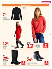 Promos T-Shirt dans le catalogue "LE GOÛT DU RÉCONFORT" de Auchan Hypermarché T-Shirt en promo dans le catalogue Auchan Hypermarché à la page 55