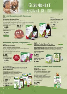 Fenchel im VITALIA Reformhaus Prospekt "Aktuelle Angebote" mit 8 Seiten (Leipzig)