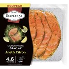 Saumon mariné façon gravlax - DELPEYRAT en promo chez Carrefour Reims à 5,99 €