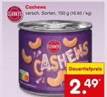 Nüsse im Netto Marken-Discount Prospekt Cashews von Clarkys im aktuellen Netto Marken-Discount Prospekt für 2,49 €
