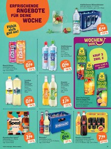 Mineralwasser im tegut Prospekt "tegut… gute Lebensmittel" mit 23 Seiten (Mannheim)
