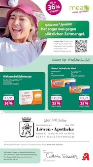 Aktueller mea - meine apotheke Prospekt "Unsere Juli-Angebote" für Radevormwald (Stadt auf der Höhe) Aktueller mea - meine apotheke Prospekt für Radevormwald (Stadt auf der Höhe) mit Seiten