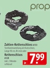 Aktuelles Prophete Zahlen-Kettenschloss oder Kettenschloss Angebot bei famila Nordost in Kiel ab 7,99 €