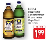 Aktuelles Herzstücke Sonnenblumenöl Angebot bei EDEKA in Frankfurt (Main) ab 1,99 €
