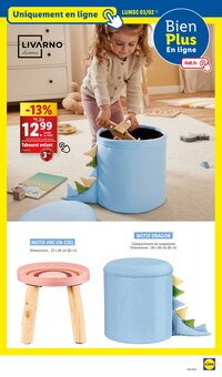 Promo Table Enfant dans le catalogue Lidl du moment à la page 37