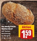 Aktuelles Das körnig-frische Mehrkornbrot Angebot bei REWE in Jena ab 1,59 €