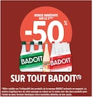 Promo -50% remise immédiate sur le 2ème sur tout badoit à  dans le catalogue Intermarché à Les Lilas